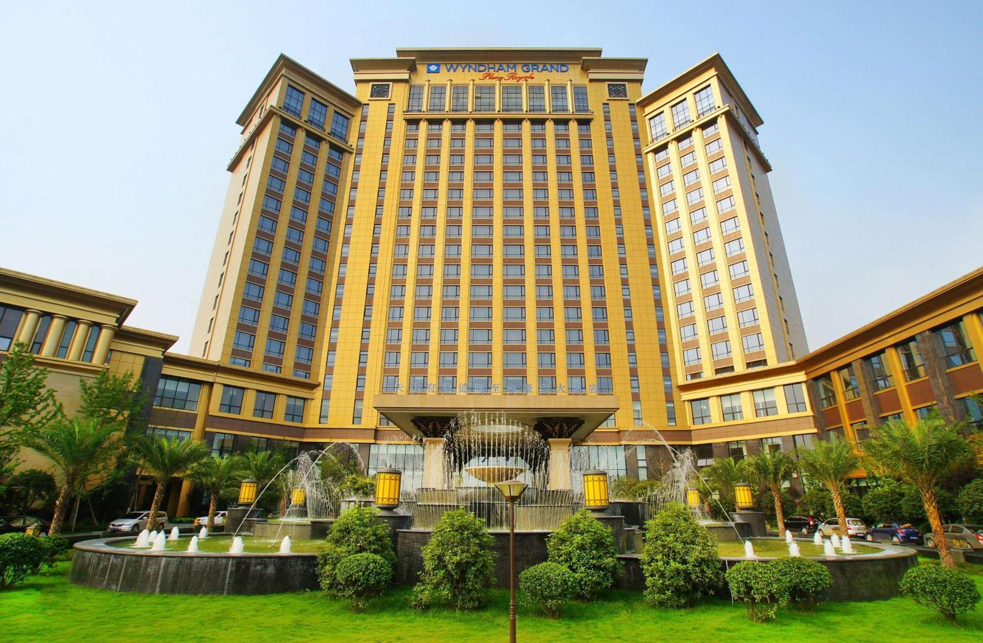 Wyndham Grand Plaza Royale Palace צ'נגדו מראה חיצוני תמונה